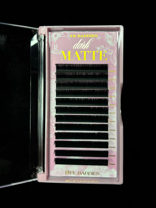 Dark Matte Lash Trays